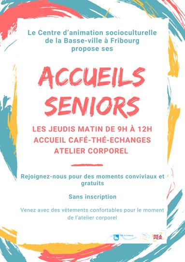 Flyer accueil seniors